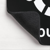 UbuntuのLinuxの開いた源 マウスパッド (コーナー)