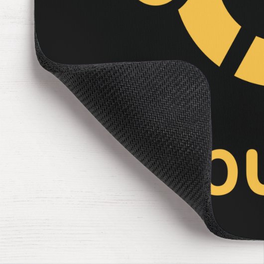 UbuntuのLinuxの開いた源 マウスパッド (コーナー)