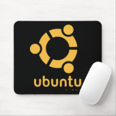 UbuntuのLinuxの開いた源 マウスパッド (マウス)