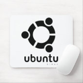 UbuntuのLinuxの開いた源 マウスパッド (マウス)