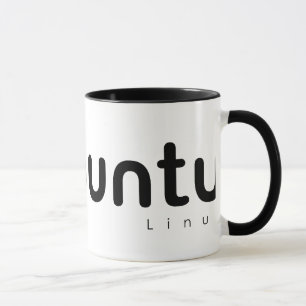 UbuntuのLinuxの開いた源 マグカップ