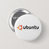 UbuntuのLinuxの開いた源 缶バッジ (正面&裏面)