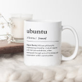 Ubuntu定義Iは以下の理由で コーヒーマグカップ