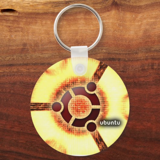 Ubuntu キーホルダー (正面)