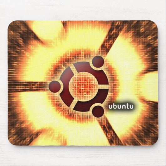 Ubuntu マウスパッド (正面)