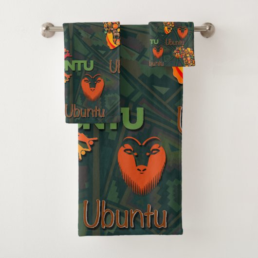 Ubuntu - 我々がいるから私はいる バスタオルセット (インサイチュ)