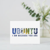 Ubuntu – 私は君が ポストカード (スタンド正面)