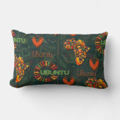Ubuntu – 私は私たちだからだ。 ランバークッション (正面)