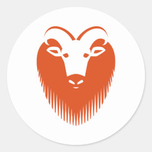 Ubuntu 14.04 LTS "信頼できるTahr"のステッカー ラウンドシール