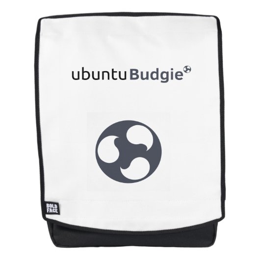 Ubuntu Budgie BackPack バックパック (正面)