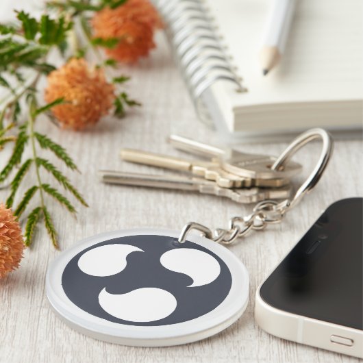 Ubuntu Budgie Keychain キーホルダー (正面右)