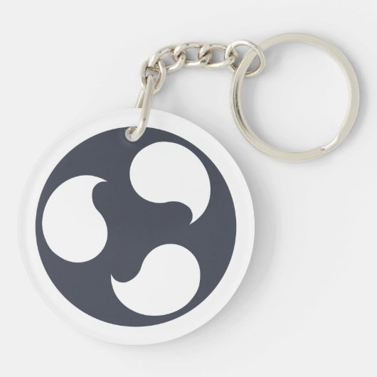 Ubuntu Budgie Keychain キーホルダー (裏面)