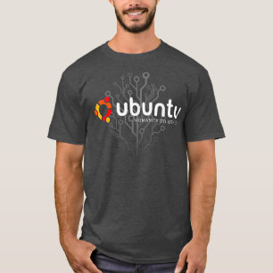 Ubuntu Linu Humanityを他のユーザーに Tシャツ