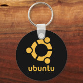 Ubuntu Linuxオープンソース キーホルダー (正面)