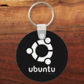 Ubuntu Linuxオープンソース キーホルダー (正面)