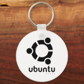 Ubuntu Linuxオープンソース キーホルダー (正面)
