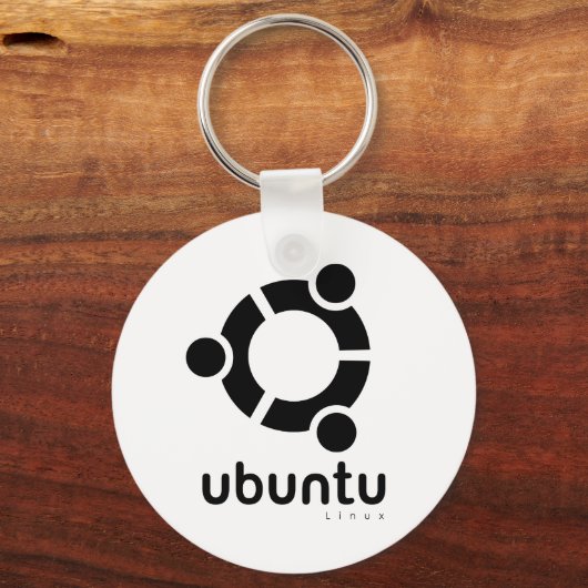 Ubuntu Linuxオープンソース キーホルダー (正面)