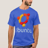 Ubuntu Os Linu Tu Penguin Tee Tシャツ (正面)