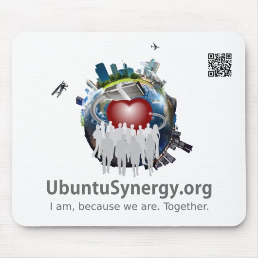 Ubuntu Synergy – マウスパッド (正面)