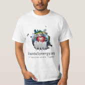 Ubuntu Synergy- Tシャツ – 男 (正面)