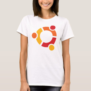 Ubuntu T-Shirt女性の Tシャツ