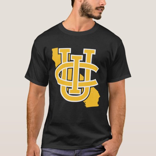UCアーバインアンテーターズ州シェイプ Tシャツ (正面)