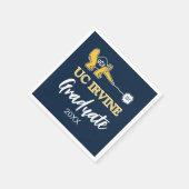 UCアーバイン | UCIアンテーターズZot! スタンダードカクテルナプキン (角)