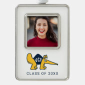 UCアーバイン | UCIアンテーター シルバープレートフレームオーナメント (正面)