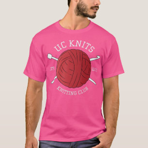 UCクニッツ編み物クラブダークス Tシャツ