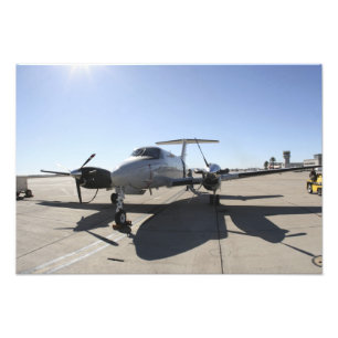UC-12Fキングエア航空機 フォトプリント
