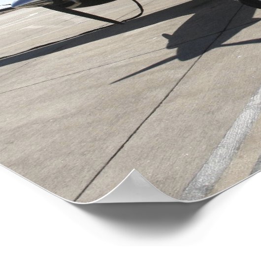 UC-12Fキングエア航空機 ポスター (角)