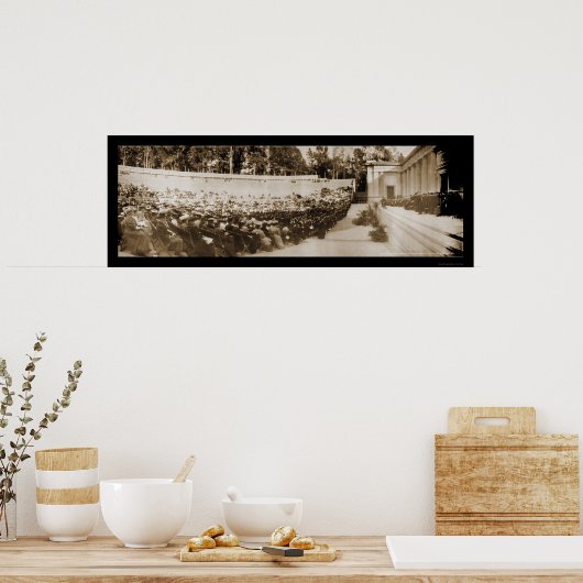 UC Berkeley Gradution写真1906 ポスター (キッチン)