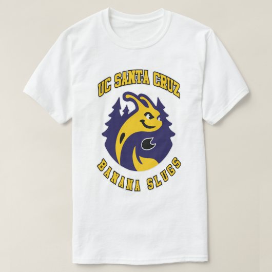 UC SANTA CRUZ – バナナスラグ Tシャツ (デザイン正面)