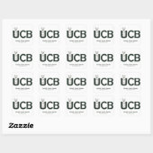 UCBロゴシール スクエアシール (シート)