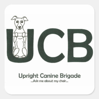 UCBロゴシール スクエアシール