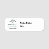 UCC FOUNDATION名タグ 名札 (正面)