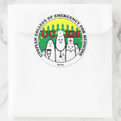 UCEMステッカー ラウンドシール (バッグ)