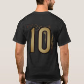 UCFサッカー – ナイツクレストペガサス – #10 Tシャツ (裏面)