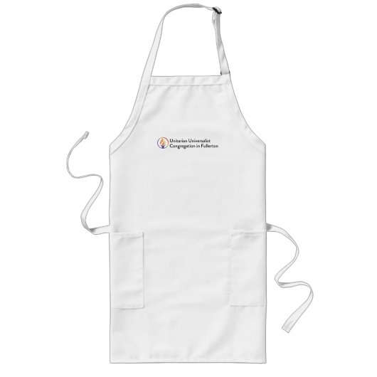 UCFロゴ付きロングエプロン ロングエプロン (正面)