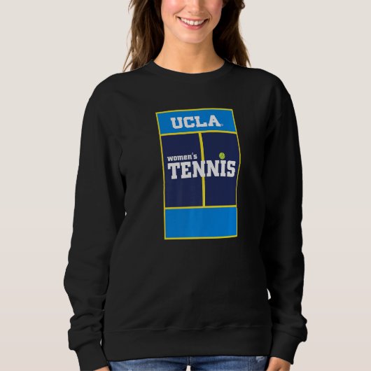 UCLA女子テニスコート スウェットシャツ (正面)