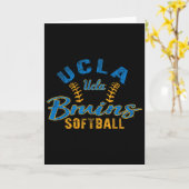 UCLA Bruins ソフトボール ヴィンテージ 公式ライセンス  カード (黄色い花)