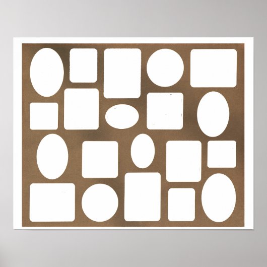 UCreateアート写真ポスターjGibney博物館ザズル ポスター (正面)