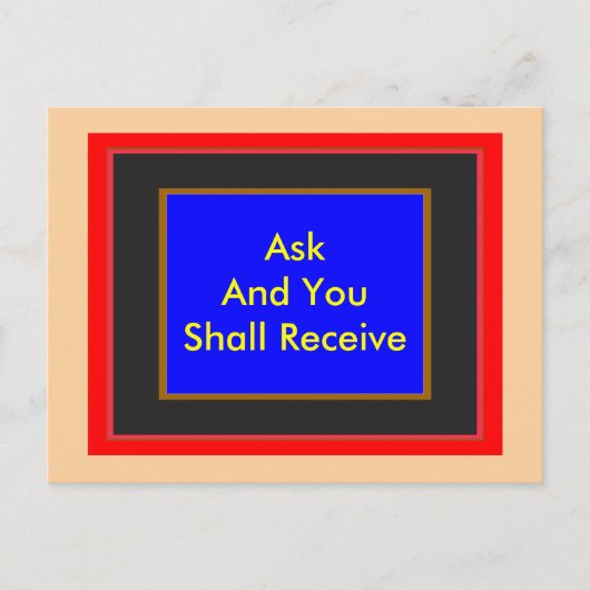 !UCreate Zazzle – ミュ頼ージアムを受け取る ポストカード (正面)