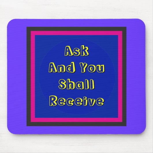 !UCreate Zazzle – ミュ頼ージアムを受け取る マウスパッド (正面)