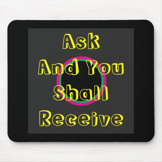 !UCreate Zazzle – ミュ頼ージアムを受け取る マウスパッド (正面)