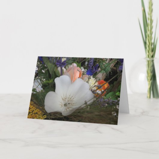 UCSCガーデン・ブーケオーガニック カード (正面)