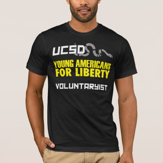 UCSD-YAL Voluntaryist Tシャツ (正面)