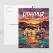 Udaipur India ポストカード (正面/裏面)