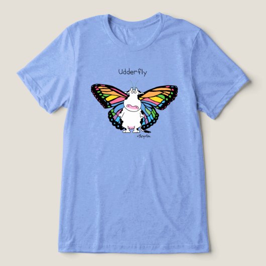 UDDERFLYバイサンドラボイントン トライブレンドＴシャツ (デザイン正面)