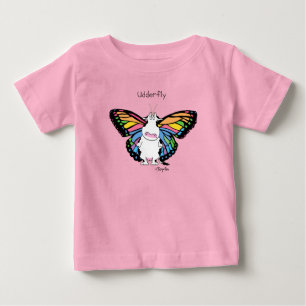 UDDERFLYバイサンドラボイントン ベビーTシャツ